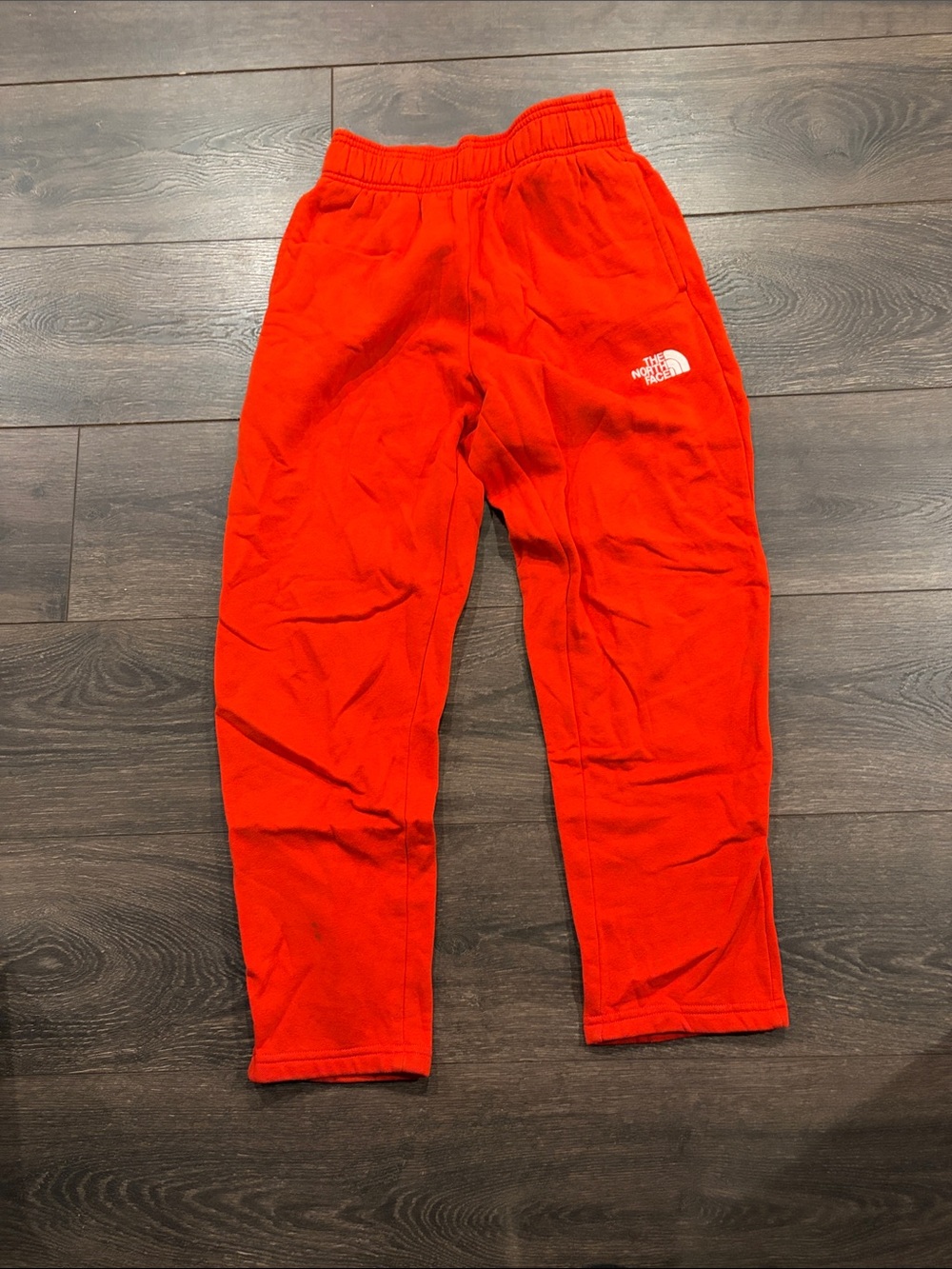 The North Face Bright Red Fleece Joggers